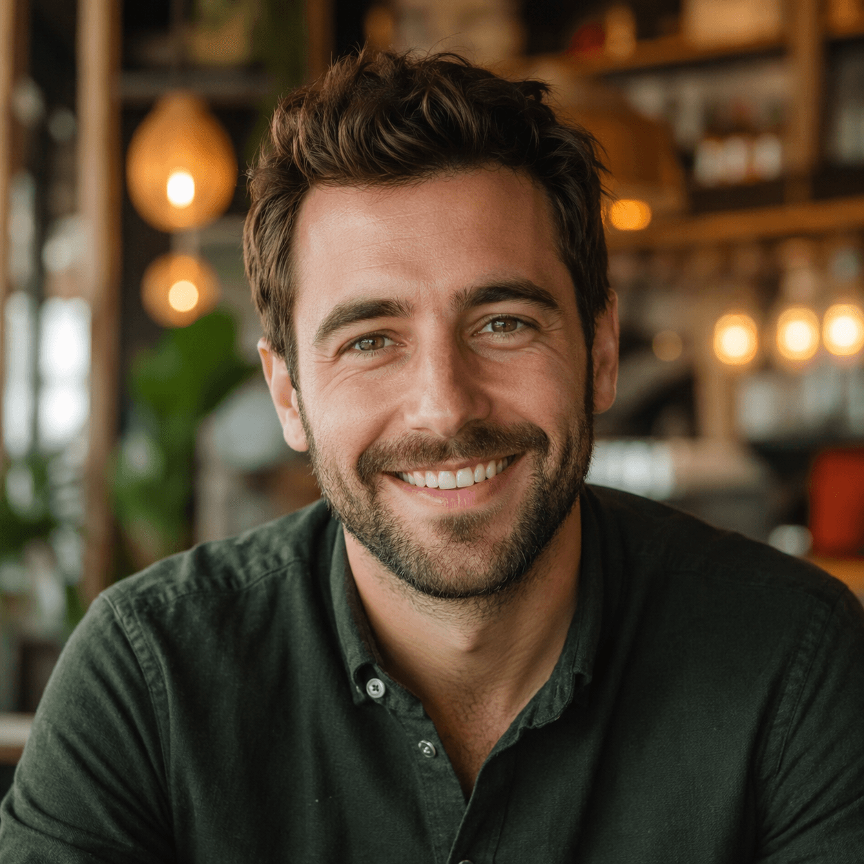 Portrait of Noah Clarke, bathroom renovation client.